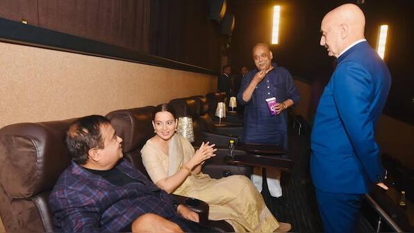 Union Minister Nitin Gadkari calls Kangana Ranaut's 'Emergency' authentic and excellent, encourages everyone to watch