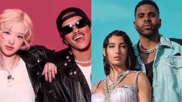 Nora Fatehi's 'Snake' slithers to #2 globally just behind Bruno Mars & Rosé!