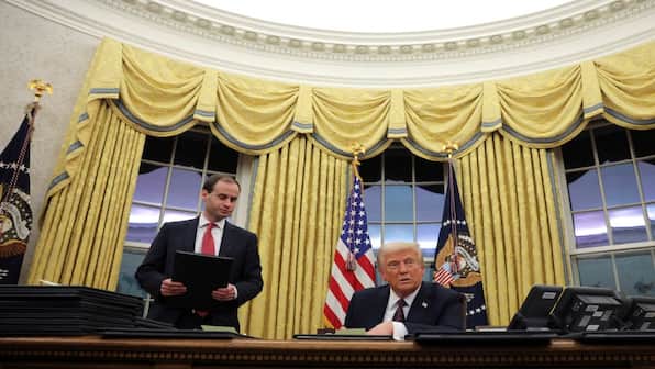 Return of Diet Coke button, Jackson portrait and more… Inside Donald Trump's Oval Office