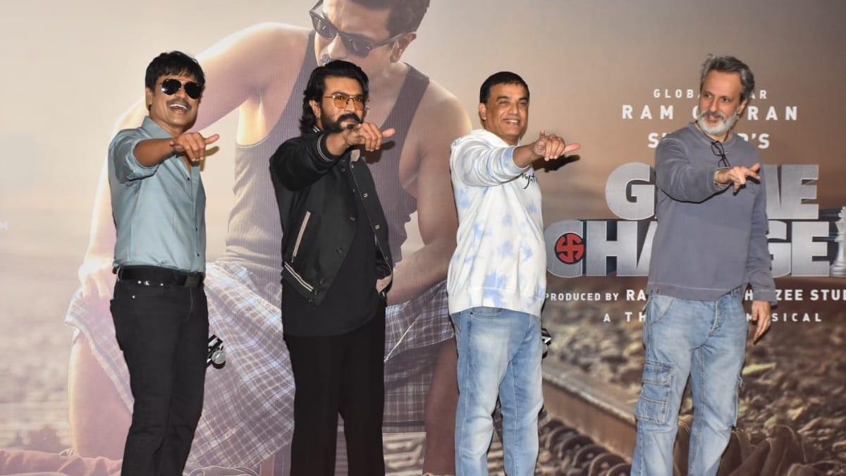 Ram Charan enthrals at the grand Mumbai meet of his upcoming pan-India film 'Game Changer'