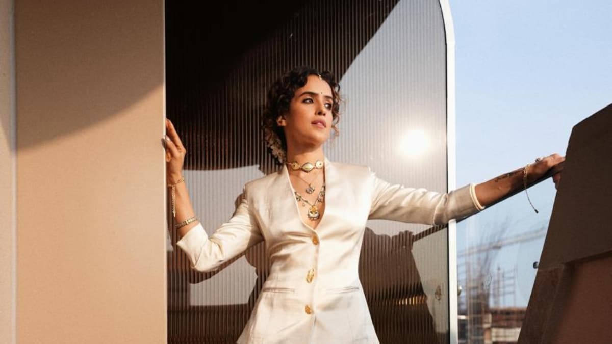 Sanya Malhotra Offers a Behind-the-Scenes Look at Her 2024 Chartbuster AANKH