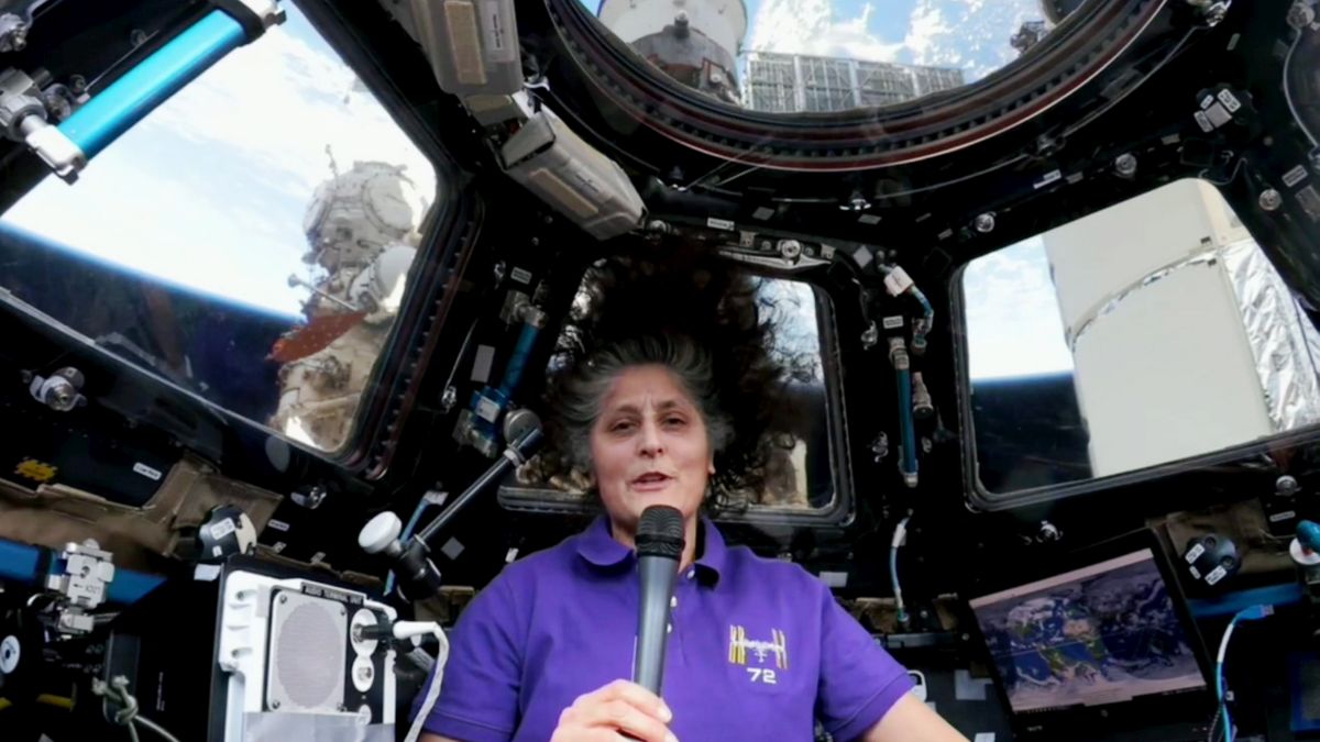 Sunita Williams speaks from the International Space Station. She has been there since last June. US President Donald Trump has now urged Elon Musk to bring her and Barry Wilmore back to Earth. File image/PTI Sunita Williams speaks from the International Space Station. She has been there since last June. US President Donald Trump has now urged Elon Musk to bring her and Barry Wilmore back to Earth. File image/PTI