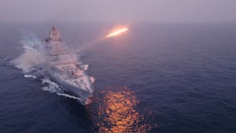 INS Surat is an indigenously constructed frontline warship and a guided-missile destroyer.