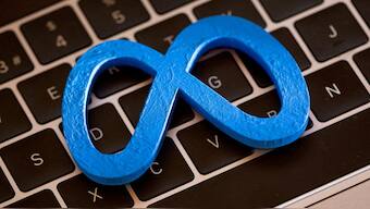 A 3D printed logo of Meta is placed on a laptop keyboard. Critics say cancelling Meta's fact-checking programme will open the floodgates of misinformation. File image/Reuters