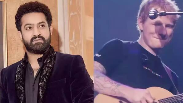Global Sensation Ed Sheeran Sings NTR Jr's 'Chuttamalle,' Internet Can't Keep Calm!