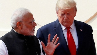 US President Donald Trump and  Prime Minister Narendra Modi. Reuters File