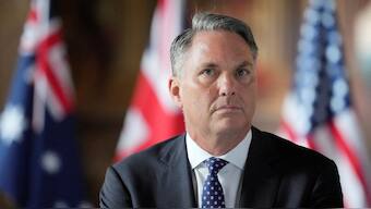 Australian Defense Minister Richard Marles. File image/ Reuters