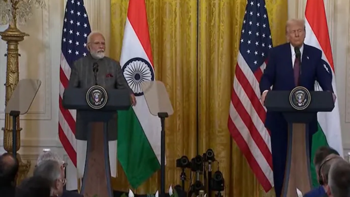 Only Trump has copyright on the word ‘deal’: PM Modi at joint presser Only Trump has copyright on the word ‘deal’: PM Modi at joint presser