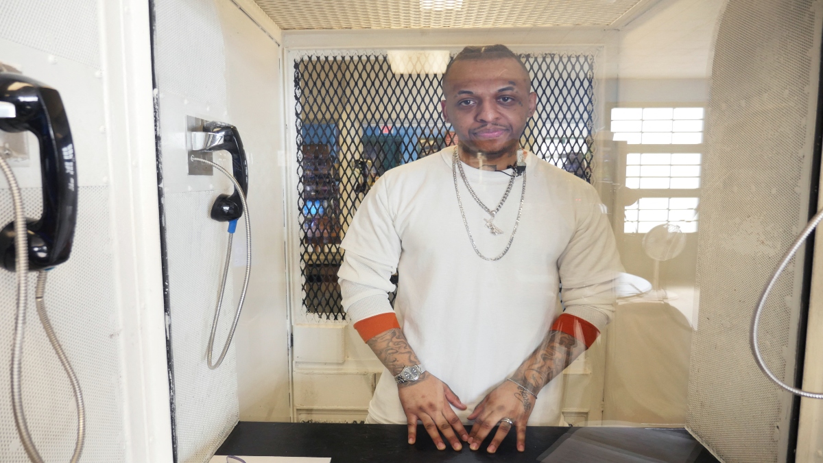 Steven Nelson, 37, spent 12 years on Texas death row and scheduled for execution on February 5, 2025 stands behind glass at the Allan B. Polunsky Unit, the prison that houses the 169 men on Texas' death row in Livingston, Texas, January 22, 2025. AFP Steven Nelson, 37, spent 12 years on Texas death row and scheduled for execution on February 5, 2025 stands behind glass at the Allan B. Polunsky Unit, the prison that houses the 169 men on Texas' death row in Livingston, Texas, January 22, 2025. AFP