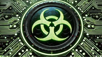 The development of chemical weapons could be made much easier because of AI. AI-generated image via DALL-E