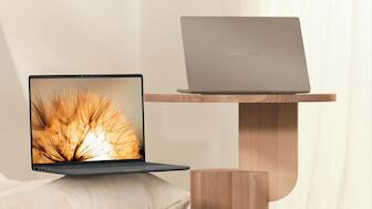 Both the Zenbook A14 and Vivobook 16 are Copilot+ PCs, meaning they integrate AI-powered applications for enhanced productivity and efficiency. Image Credit: Asus