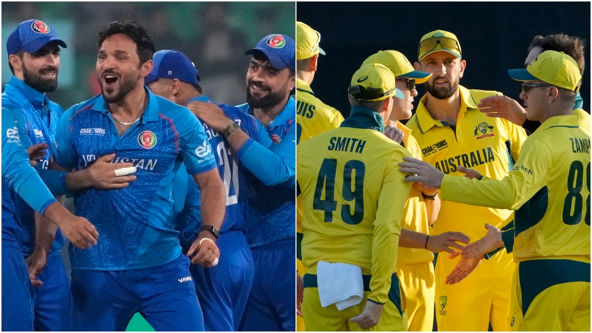 Champions Trophy 2025: What happens if Afghanistan-Australia match ends in a washout? Scenarios explained