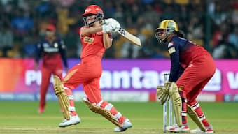 Gujarat Giants all-rounder Ashleigh Gardner smashed six fours and three sixes against Royal Challengers Bengaluru at the M Chinnaswamy Stadium in Bengaluru. PTI