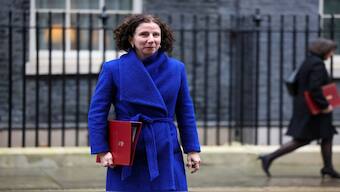 Britain's Minister for Women and Equalities Anneliese Dodds walks at Downing Street, on the day of a Cabinet meeting in London, Britain, on January 7, 2025. Reuters File