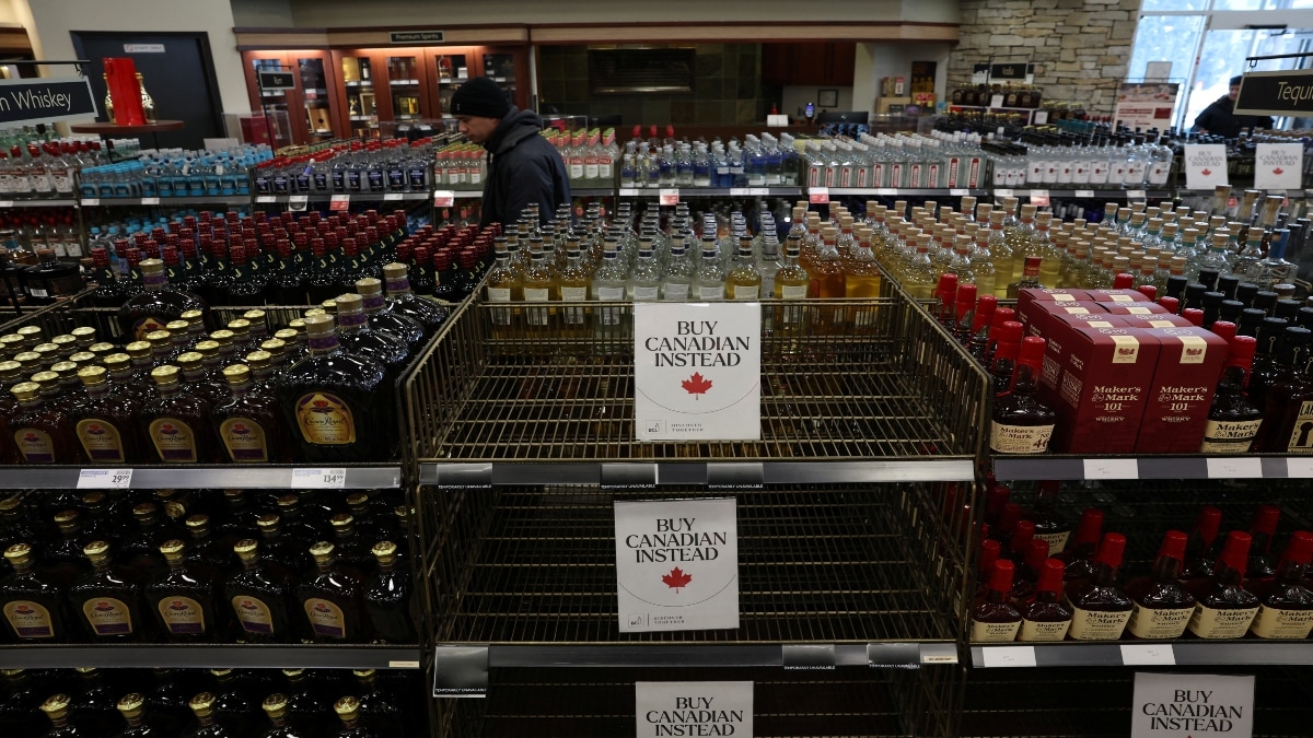 Canadians cancel trips, boycott American booze and other products after Trump's tariffs