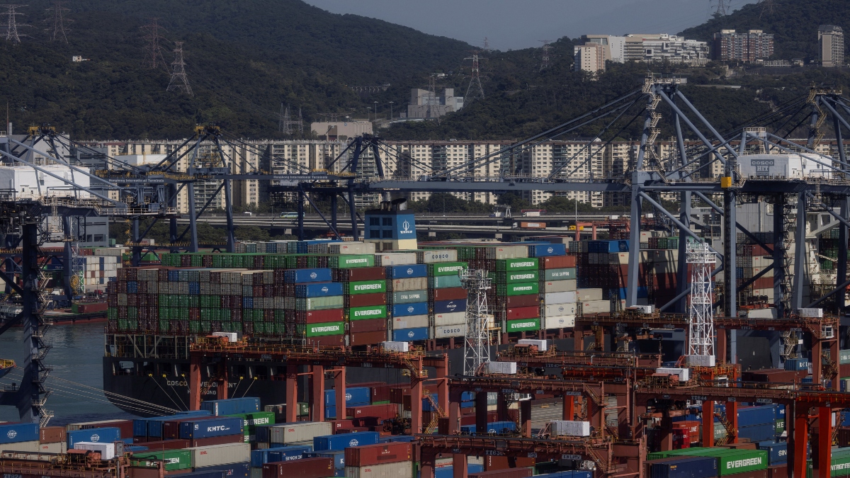A general view of the container terminals at Kwai Chung district in Hong Kong, China on November 28, 2024. Reuters File A general view of the container terminals at Kwai Chung district in Hong Kong, China on November 28, 2024. Reuters File