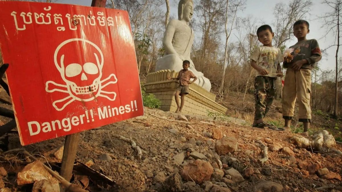 Cambodian toddlers trigger decades-old rocket-propelled grenade buried undeground; 2 dead