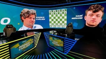 Magnus Carlsen says he never believed Hans Niemann used anal beads to cheat. Image: Reuters
