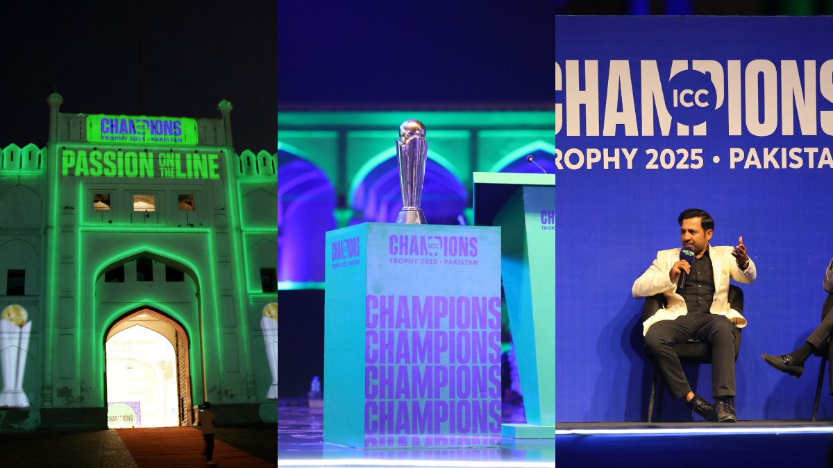 Champions Trophy 2025 opening ceremony took place at the Lahore Fort on Sunday. Images: PCB on X
Champions Trophy 2025 opening ceremony took place at the Lahore Fort on Sunday. Images: PCB on X