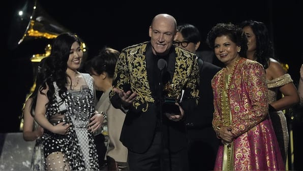 Indra Nooyi's sister Indian-American musician & entrepreneur Chandrika Tandon wins Grammy 2025 for her album Triveni,