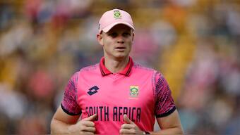 Bowling all-rounder Corbin Bosch made his ODI debut against Pakistan in Johannesburg. AFP