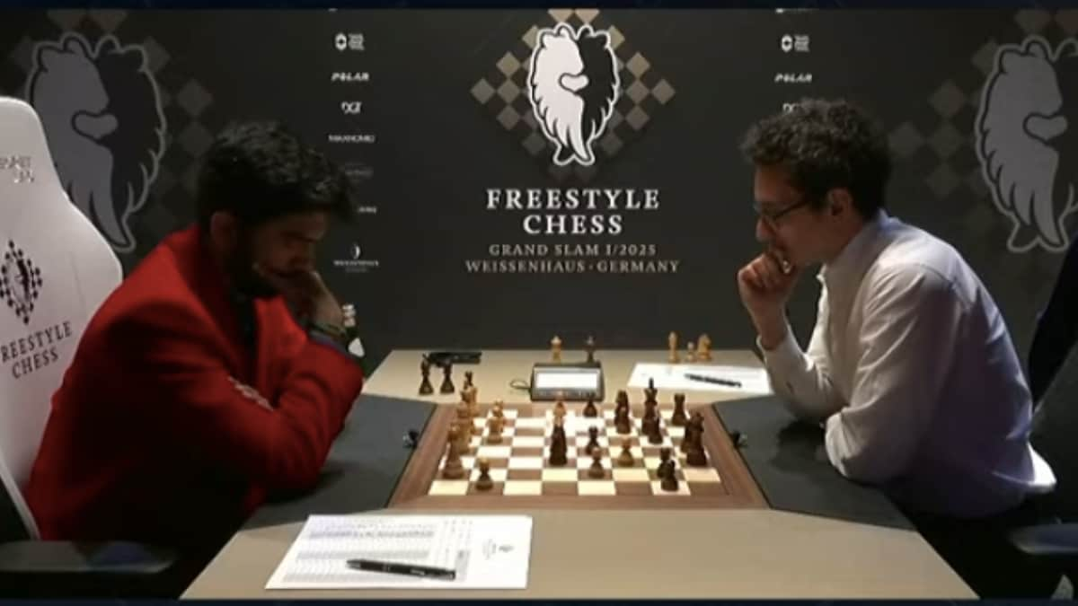 D Gukesh's miserable run in Freestyle Chess Grand Slam Tour continues with defeat against Fabiano Caruana