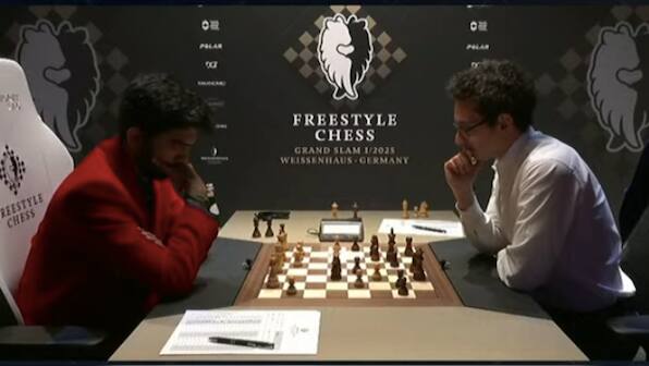 D Gukesh's miserable run in Freestyle Chess Grand Slam Tour continues with defeat against Fabiano Caruana