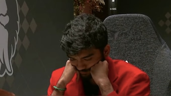 Indian Grandmaster Gukesh Dommaraju in action on Day 2 of the Freestyle Chess Grand Slam Tour event in Weissenhaus, Germany: Image credit: Screengrab of Fresstyle Chess's live telecast on YouTube
