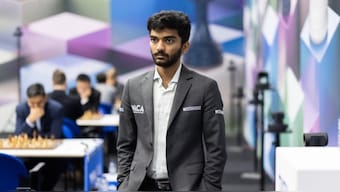 D Gukesh at Tata Steel Chess. Image: Tata Steel Chess