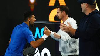 Novak Djokovic could work with Andy Murray till Wimbledon 2025. Image: Reuteers

