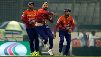 Durbar Rajshahi players are stranded at team hotel in Dhaka after non-payment of salaries. Image: Durbar Rajshahi  
