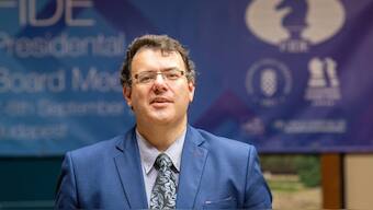 FIDE CEO Emil Sutovsky has said that Freestyle Chess has removed the term 'World Championship' from Tour regulations. Image: X  / @FIDE_chess