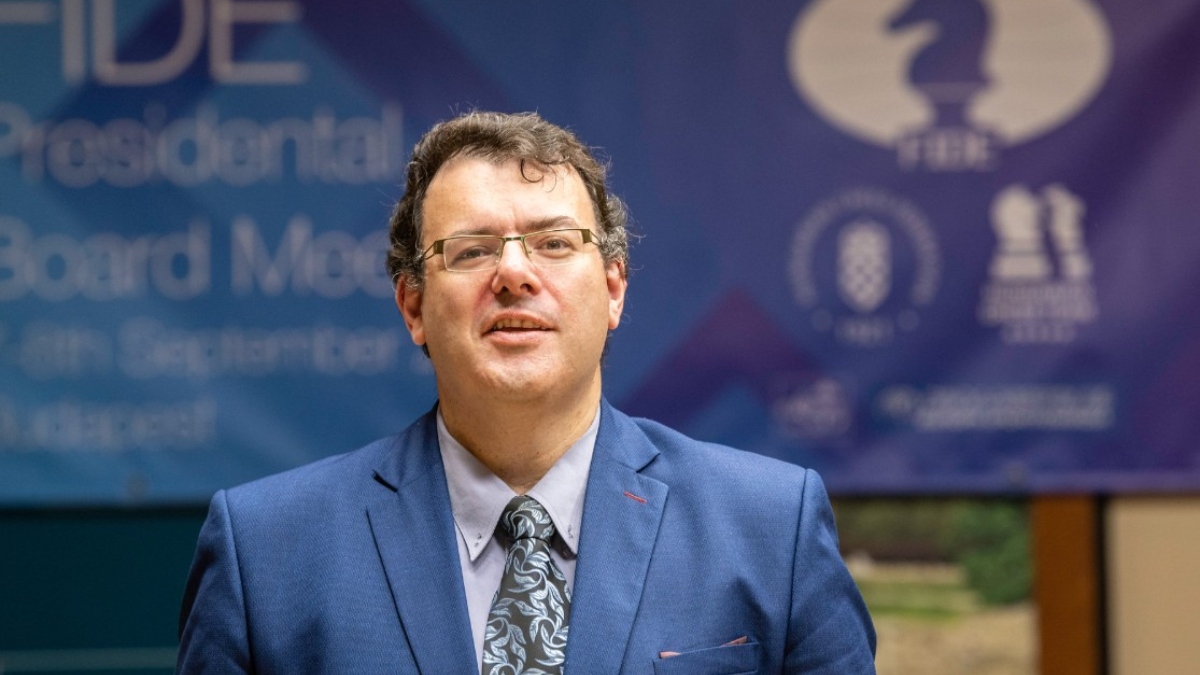 FIDE CEO Emil Sutovsky has said that Freestyle Chess has removed the term 'World Championship' from Tour regulations. Image: X / @FIDE_chess FIDE CEO Emil Sutovsky has said that Freestyle Chess has removed the term 'World Championship' from Tour regulations. Image: X / @FIDE_chess