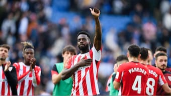 Espanyol vs Athletic Bilbao La Liga match was temporarily stopped because of racist chanting. Image:  Athletic Bilbao on X