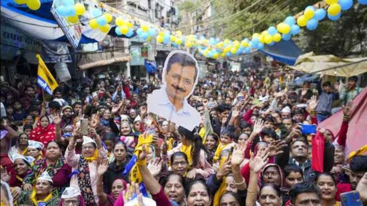 The Aam Aadmi Party (AAP) is looking forward to winning a fourth term in the 2025 Delhi assembly elections. (Photo: PTI) The Aam Aadmi Party (AAP) is looking forward to winning a fourth term in the 2025 Delhi assembly elections. (Photo: PTI)
