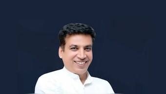 Congress' Devender Yadav is contesting Delhi assembly elections on Badli seat. (Photo: CNN-News18)