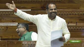 BJP MP Ramesh Bidhuri speaks in the Lok Sabha on September 21, 2023. (Photo: PTI)