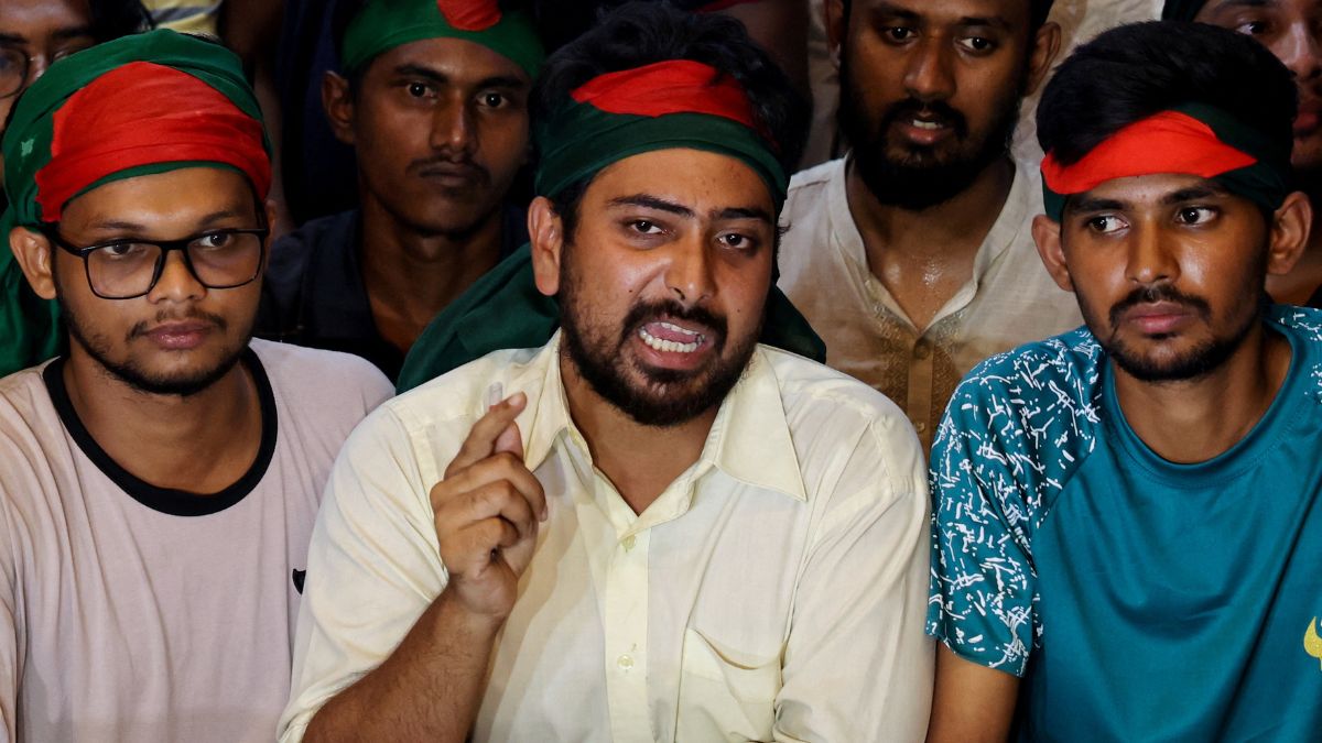 Nahid Islam, one of the main leaders in the Bangladeshi student protests, attends a press briefing after the resignation of former Prime Minister Sheikh Hasina, in Dhaka, Bangladesh, August 5, 2024. (Photo: Reuters) Nahid Islam, one of the main leaders in the Bangladeshi student protests, attends a press briefing after the resignation of former Prime Minister Sheikh Hasina, in Dhaka, Bangladesh, August 5, 2024. (Photo: Reuters)