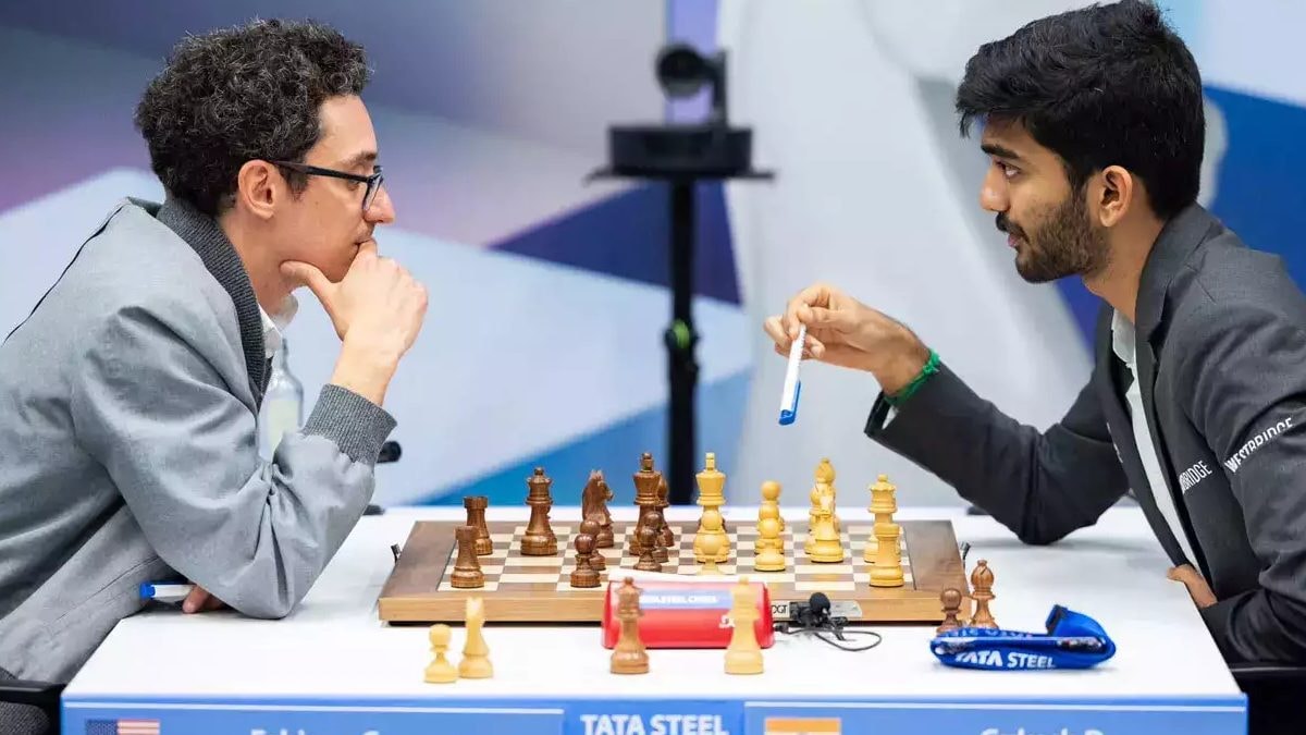 Freestyle Chess Grand Slam LIVE Score: Caruana builds strong defence against Gukesh in quarter-finals Game 2