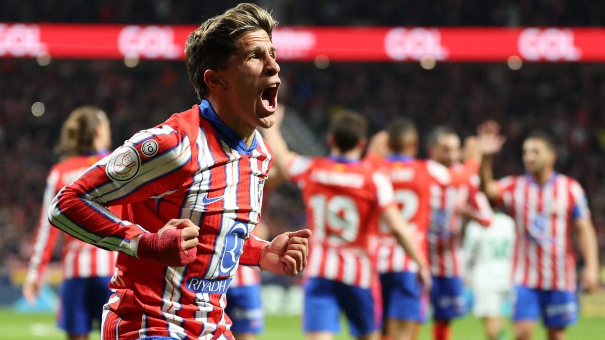 Atletico Madrid thrash Getafe to reach Copa del Rey semi-finals, Giuliano Simeone scores brace