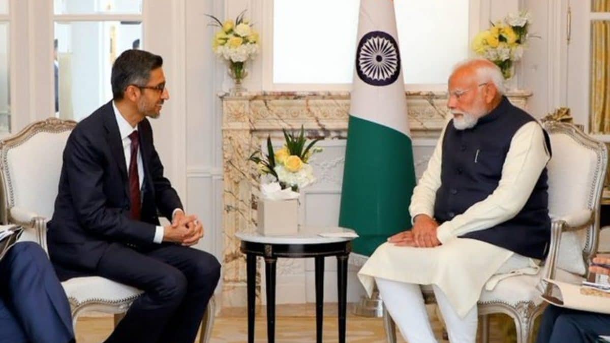 PM Modi, Google CEO Sundar Pichai discuss 'incredible opportunities' at AI summit