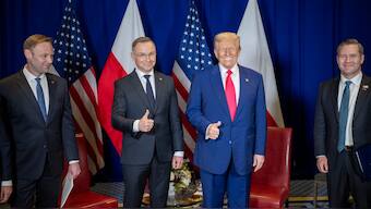 Trump meets Polish President Duda on sidelines of CPAC