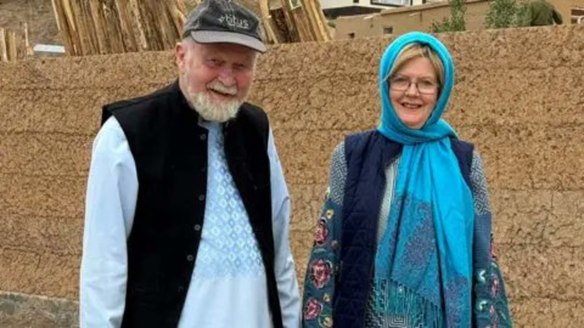 Peter Reynolds, 79, and his wife, Barbie, 75, were returning to their home in the Nayak area of central Bamiyan province on February 1 when they were detained. Image Courtesy: @VoiceofMoment/X Peter Reynolds, 79, and his wife, Barbie, 75, were returning to their home in the Nayak area of central Bamiyan province on February 1 when they were detained. Image Courtesy: @VoiceofMoment/X