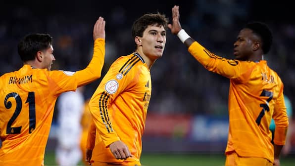 Copa del Rey: Gonzalo Garcia stoppage-time header sends Real Madrid into semi-finals