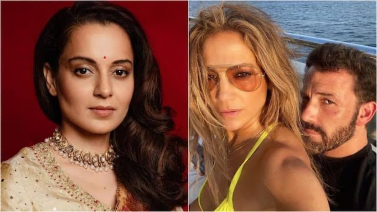 Kangana Ranaut trolls Jennifer Lopez and Ben Affleck’s divorce after mocking Sanya Malhotra’s ‘Mrs’: ‘So called hottest man with children still looking for…’