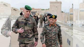 Indian Army Chief at Fort Ganteaume. X/@adgpi