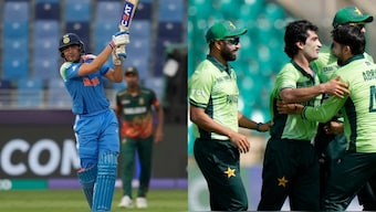 Despite India and Pakistan being popular teams their opening ODI matches in Champions Trophy 2025 had large number of empty seats. Images: AP
