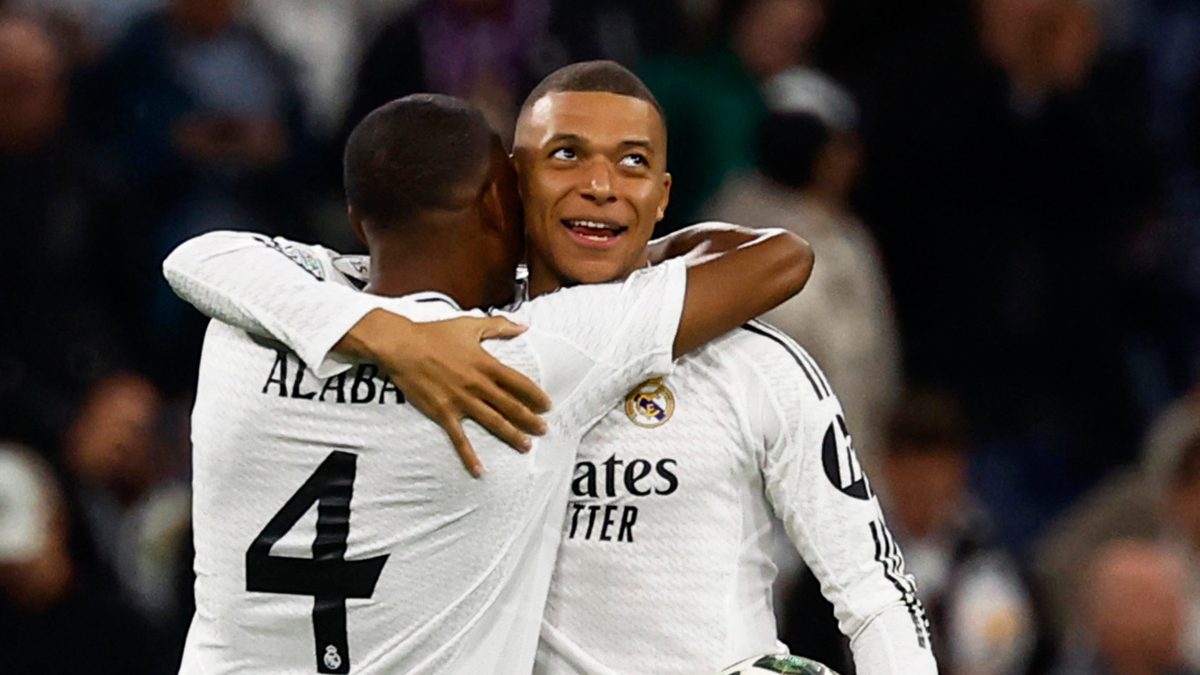 Kylian Mbappe came good on a big night to help Real Madrid progress in Champions League. Image: Reuters Kylian Mbappe came good on a big night to help Real Madrid progress in Champions League. Image: Reuters