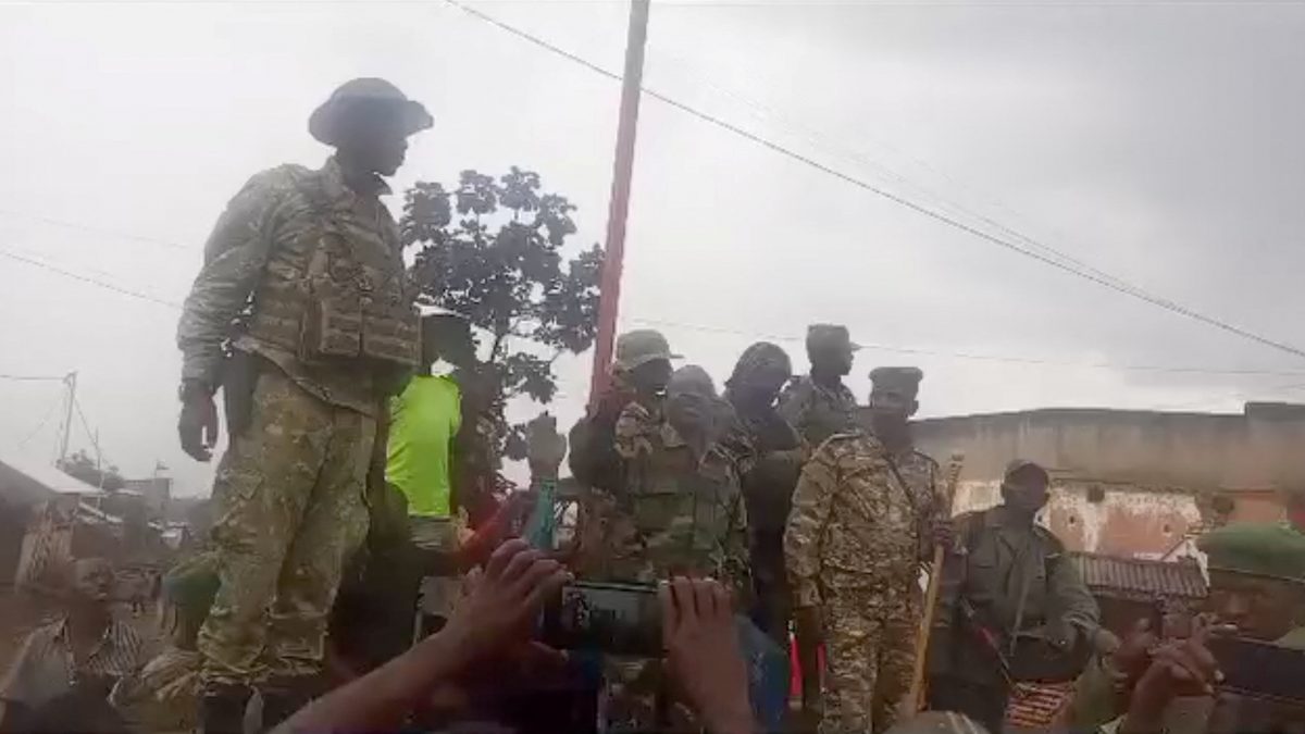 One of several people in military clothing speaks to a gathered crowd in Katana, near Kavumu airport, Democratic Republic of Congo, as Rwandan-backed M23 rebels have captured the town, according to an M23 source, a resident and a civil society leader, in this still image obtained from a social media video released on February 14, 2025. File image/ Reuters One of several people in military clothing speaks to a gathered crowd in Katana, near Kavumu airport, Democratic Republic of Congo, as Rwandan-backed M23 rebels have captured the town, according to an M23 source, a resident and a civil society leader, in this still image obtained from a social media video released on February 14, 2025. File image/ Reuters