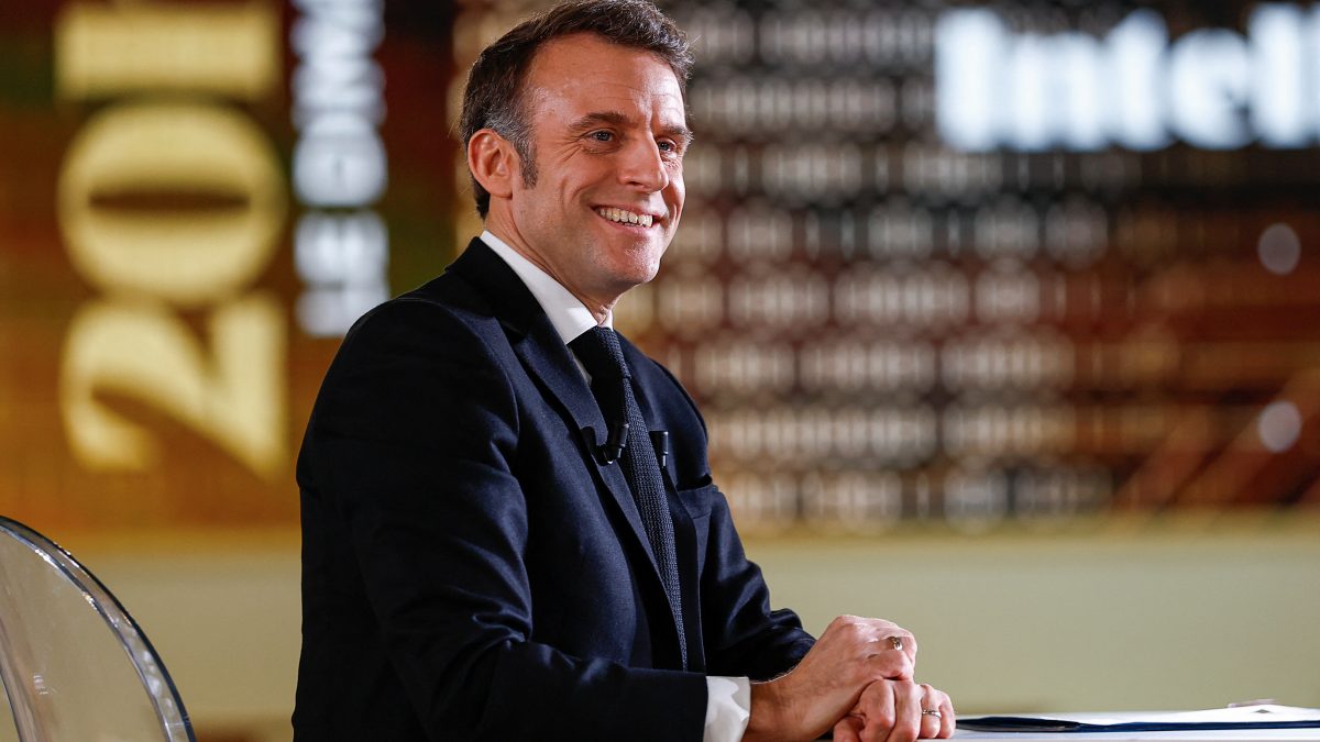 French President Emmanuel Macron attends an interview for national television, ahead of the Artificial Intelligence Action Summit at the Grand Palais, in Paris, France. Reuters French President Emmanuel Macron attends an interview for national television, ahead of the Artificial Intelligence Action Summit at the Grand Palais, in Paris, France. Reuters